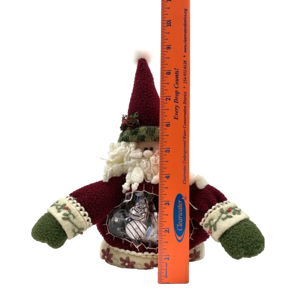 Christmas Holiday Santa Gift Gift Bag or Hanging Ornament